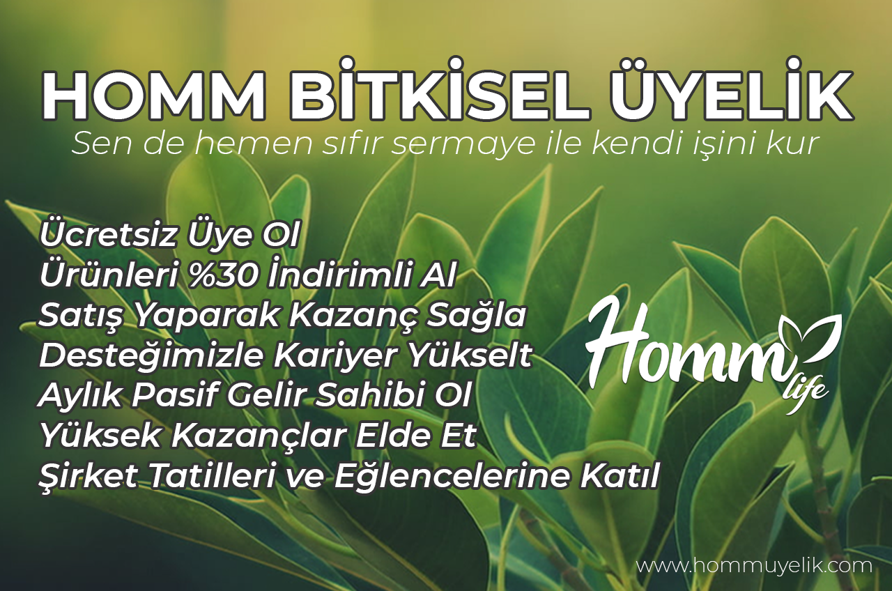 Homm Bitkisel Üyelik – Kazançlı Girişim